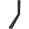 Ekena Millwork Countertop Support Steel Heavy Duty Bracket w/ Gusset, Powder Coated Black 2 1/2"W x 20"D x 14"H BKTM02X20X14CGPBL - alternate 2